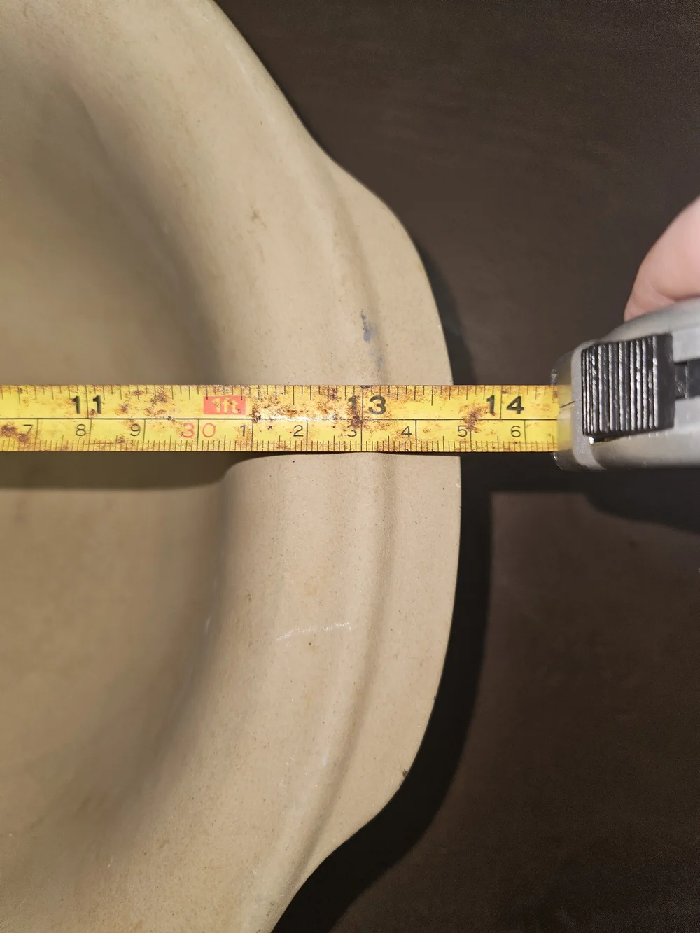 Pampered Chef Large 12” Baking Stoneware Bowl Family Heritage Collection